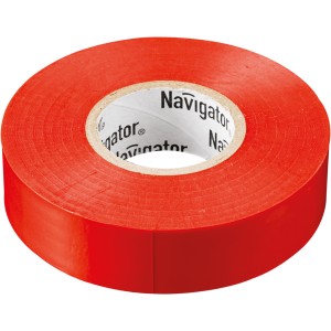 Изолента Navigator 71 111 NIT-A19-20/R красная