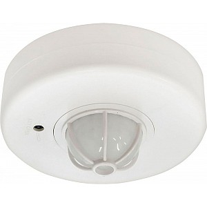 Датчик движения и освещенности 1200W 6m 120°(гориз.)360°(верт.) белый, SEN4/LX28A