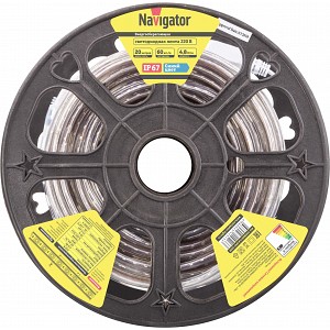 СД Лента Navigator 14 513 NLS-3528B60-4.8-IP67-220V