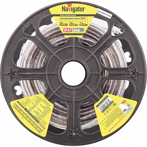 СД Лента Navigator 14 516 NLS-5050RGB30-7.2-IP67-220V