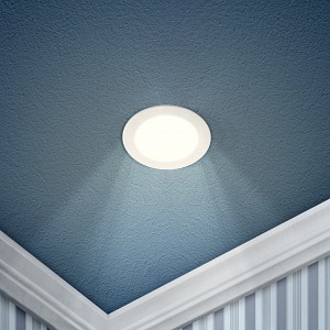 LED 1-3-4K Светильник светодиодный встраиваемый Даунлайт ЭРА LED 1-3-4K Slim панель 3Вт 4000К круг