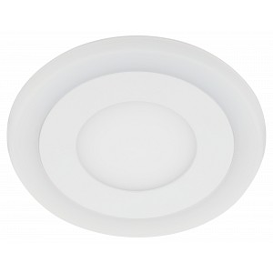 LED 3-6 BL LED 3-6 BL Светильник ЭРА светодиодный круглый c cиней подсветкой LED 6W 220V 4000K