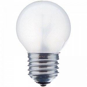 4008321411716  Лампочка Osram P45 40Вт Е27 / E27 230В шар матовый