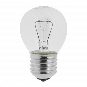 ДШ 230-40 Е27 {100} Лампочка КАЛАШНИКОВО P45 40Вт Е27 / E27 230В шар прозрачный
