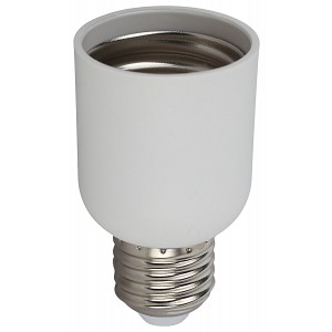 Купить ACS PRH-E27/E40-PLA-WH Переходник ЭРА E27-E40 пластиковый белый