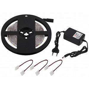 5050kit-14,4-60-12-IP20-2700-5m Комплект светодиодной ленты ЭРА 5050kit-14,4-60-12-IP20-2700-5m