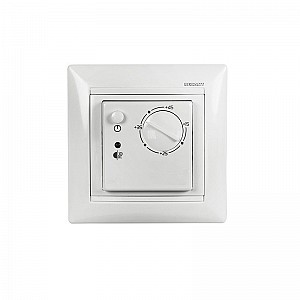 Терморегулятор механический RX-308B, совместим с Legrand серии Valena, белый REXANT