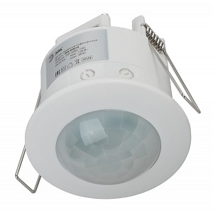 MD 018 Датчик движения ЭРА MD 018 белый 1200Вт 360° 6М IP20