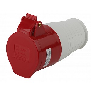 R-16-3P-PE-N-IP44 Розетка ЭРА R-16-3P-PE-N-IP44 переносная 215 3Р+РЕ+N 16А 380В IP44
