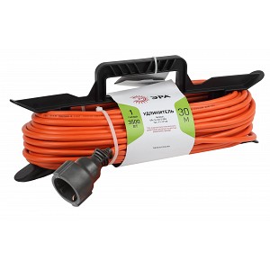 UFx-1e-3x1.5-30m Удлинитель силовой ЭРА UFx-1e-3x1.5-30m на рамке c заземлением 1 розетка 30м ПВС 3x1.5мм2