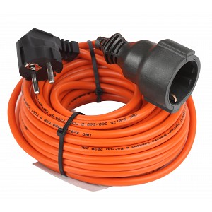 UPx-1e-3x0.75-10m Удлинитель силовой ЭРА UPx-1e-3x0.75-10m в бухте c заземлением 1 розетка 10м ПВС 3х0.75мм2