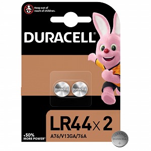 5004347 Батарейки Duracell 5004347 LR44-2BL NEW