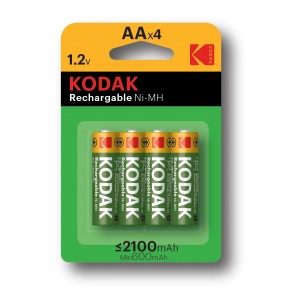 30955110-RU1  Аккумуляторы NiMH (никель-металлгидридные) Kodak HR6-4BL 2100mAh [KAAHRP-4]