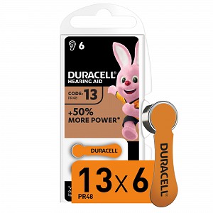 5005479 Батарейки Duracell ZA13-6BL