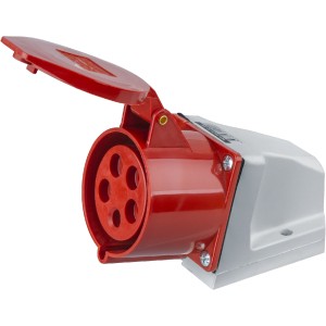 Розетка Navigator 14 299 NCA-SR125-32-380 стационарная наружная 32А 3P+N+PE IP44