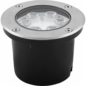 Светильник тротуарный, 6LED зеленый, 6W, 120*H90mm, внутренний диаметр: 116mm, IP 67, SP4112