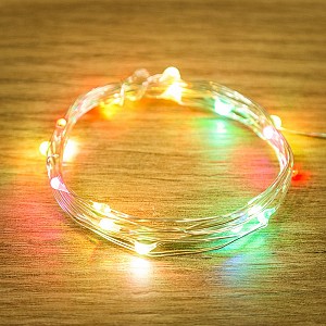 Гирлянда светодиодная Роса 2м, 20LED, RGB, IP20, USB NEON-NIGHT