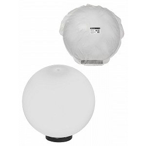 Светильник НТУ 03-100-400 шар d=400 мм IP54 (опал ПММА, основание плоское ПК 145, Е27) TDM