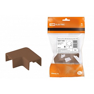 Поворот на 90 гр. КМП 40x25 бук (4 шт./комп.) TDM