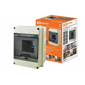 Бокс ЩРН-П-5 модулей навесной пластик IP65 TDM