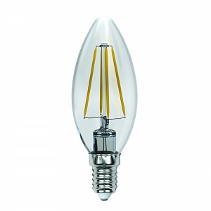 Лампы светодиодные Uniel LED-C35-13W/3000K/E14/CL PLS02WH картон