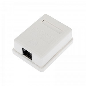 Купить Розетка компьютерная внешняя, 1-порт RJ-45 (8P8C), UTP CAT 6 REXANT Розетка компьютерная внешняя, 1-порт RJ-45 (8P8C), UTP CAT 6 REXANT