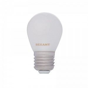Лампа филаментная Шарик GL45 9,5Вт 915Лм 4000K E27 матовая колба REXANT
