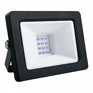 Прожектор светодиодный 2835SMD, 20W синий AC230V/50Hz IP65, в черном компактном корпусе, LL-902