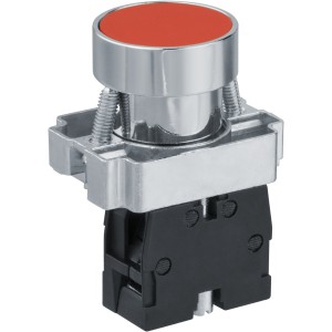 Кнопка Navigator 82 819 NBI-B-08-R красная d22мм NC