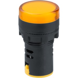 Лампа индикаторная Navigator 82 802 NBI-I-AD22-230-Y желтая d22мм 230В AC/DC