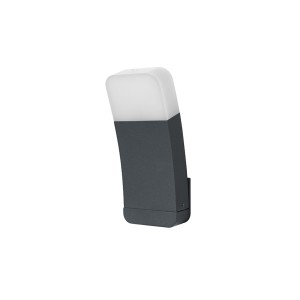 SMART OUTD WI-FI CURVE WALL RGBW/3000K DG (фасадн. БРА, 9W, 93x100x248, 520 lm)-LEDV