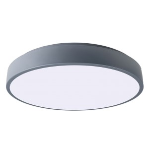 Светильники светодиодные настенно-потолочные / PPB Sсandic-R 36w 4000K GR IP20 D380*60 Jazzway (5036888)