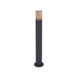 ENDURA CLASSIC E27 PIPE AMBER 800mm GREY IP44 - садово-парк. светильник LEDV