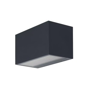 SMART OUTD WI-FI BRICK WIDE RGBW/3000K DG (фасадн. БРА, 14W, 85x145x75mm, 600 lm) - свет-к LEDV
