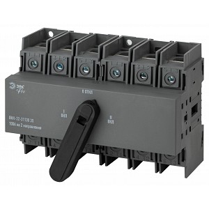 mvr30-3-100E Выключатель-разъединитель ВНК-32-71130 ЭРА PRO mvr30-3-100E 3П 100А на 2 направления с фронтальной рукояткой управления