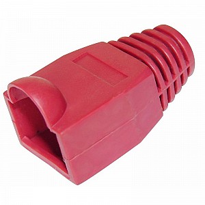 Колпачок изолирующий для разъемов RJ-45, красный REXANT