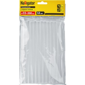 Клей Navigator 93 246 NEM-Ks01-11-200-H12 (стержень, 11 мм*200 мм, 12 шт)