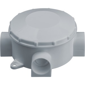 Коробка Navigator 93 759 NSS-DB-70-35-WH распаячная откр.монт.трехрожковая бел.