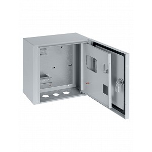 Корпус металлический ЩУ-1ф/1-1 (2 двери) (310х300х150) IP54 Народный эконом