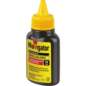 Флюс Navigator 93 747 NEM-Fl04-F30 (ортофосфорная кислота, 30мл)
