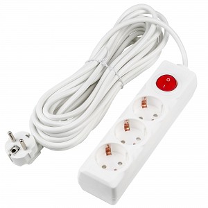 Удлинители бытовые Uniel S-GCU3-7B WHITE