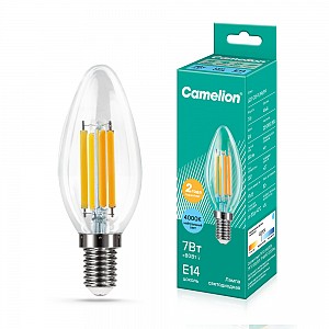 Camelion LED7-C35-FL/845/E14 (Эл.лампа светодиодная 7Вт 220В)