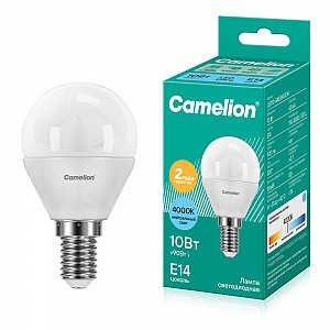 Camelion LED10-G45/845/E14 (Эл.лампа светодиодная 10Вт 220В)