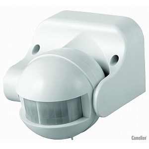 Camelion LX-39/Wh, Белый (Электронный сенсор включения освещения, настенный, 180* )