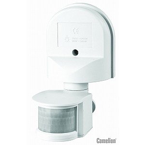 Camelion LX-16C/Wh, Белый (Электронный сенсор включения освещения, настенный, 180*)