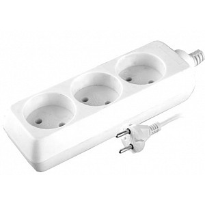 Купить Volsten S 3x5 (э/удл. 3 гн. 5 м., 10А, 2200 Вт, ПВС2х0,75)