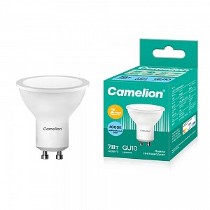 Camelion LED7-GU10/845/GU10 (Эл.лампа светодиодная 7Вт 220В)