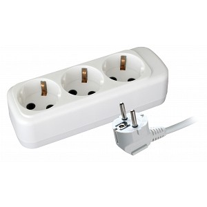Купить Volsten SR 3x5-Z (э/удл УХз10-103 (5м, 2200 Вт, ПВС 3х0,75))