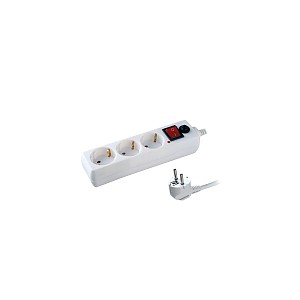 Volsten SP 3x3 (Сетевой фильтр, 3 гн. 3 м., 16А, 3500 Вт, ПВС 3х1)
