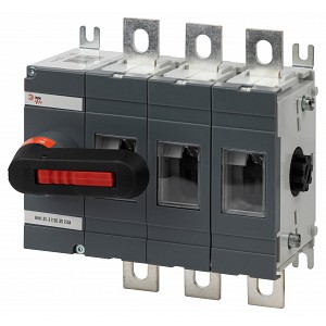 mvr20-3-250E Выключатель-разъединитель ВНК-35-31130 ЭРА PRO mvr20-3-250E 3П 250А с установленной фронтальной рукояткой управления